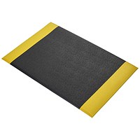 5 Star Anti-Fatigue Premium, Mat, 900 x 1500mm, Black/Yellow