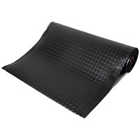 5 Star Anti-Fatigue Deckplate Mat, 600 x 1000mm, Black