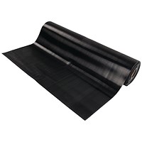 5 Star Ribbed Runner Mat, 1.2m x 5m x 3mm, Black