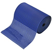 5 Star PVC Anti-Slip Floor Mat, 590mm x 10m, Blue