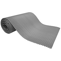 5 Star PVC Anti-Slip Floor Mat, 590mm x 10m, Grey