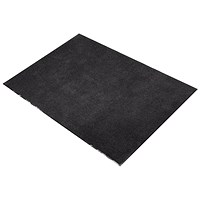 5 Star Recycled Entrance Door Mat, 1.2 x 1.8m, Anthracite
