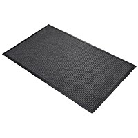 5 Star Super Dry Entrance Door Mat, 1.2 x 1.8m, Black