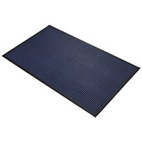 5 Star Super Dry Entrance Door Mat, 900mm x 1.5m, Blue