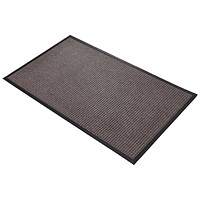 5 Star Super Dry Entrance Door Mat, 900mm x 1.5m, Brown