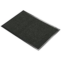 5 Star Heavy Duty Ribbed Door Mat, 600 x 900mm, Green