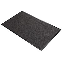 5 Star Indoor High Traffic Entrance Mat, 600 x 900mm, Grey/Brown