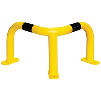Med Duty Corner Protect Guard Outdoor 350x500x500 Ylw/Blk