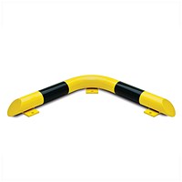 Corner Collision Protect Bar Indoor Use 86x638x638 Ylw/Blk FS783035