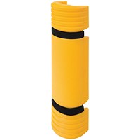 Traffic-Line Pallet Racking Protector Plastic 550x126x85 Ylw FS786777