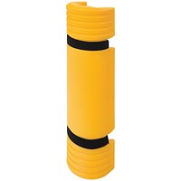 Traffic-Line Pallet Racking Protector Plastic 550x162x115 Ylw FS786807
