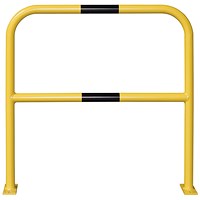 Traffic-Line Steel Hoop Guard for Indoor 1000x1000 Ylw/Blk FS786982