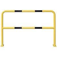 Traffic-Line Steel Hoop Guard for Outdoor 1000x1500 Ylw/Blk