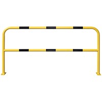 Traffic-Line Steel Hoop Guard for Indoor 1000x2000 Ylw/Blk FS790415