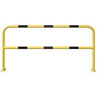 Traffic-Line Steel Hoop Guard for Outdoor 1000x2000 Ylw/Blk