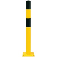 Black Bull Heavy Duty Bollard Type S 1200mm Ylw/Blk