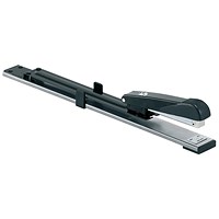 5 Star Long Arm Full Strip Stapler, 300mm Reach, Capacity: 20 Sheets, Black 5 Star Long Arm Full Strip Stapler, 300mm Reach, Capacity: 20 Sheets, Black