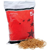 5 Star Rubber Bands - No.24, 152x1.5mm, 454g Bag
