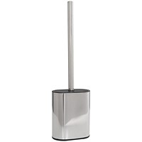 Sana Silicone Toilet Brush and Holder Polished Steel 10350