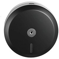 Essence Centrepull One Sheet Toilet Paper Dispenser Black WR-ESS-CPULL-B