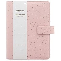 Filofax Personal Confetti Organiser, Rose Quartz