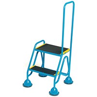 Fort Mobile Steps 2 Tread Looped Handrail WS511