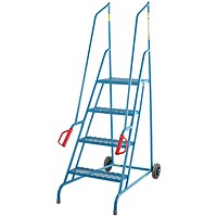 Fort Dock Steps with 4 Expanded Steel Mesh Treads GSD704M