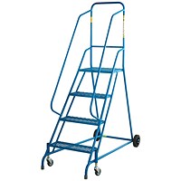 Fort Spring Steps 4 Expanded Steel Treads (Dimensions: W600 x D1244 x H1710mm) GSS704M