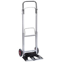 Barton Compact Sack Truck, Aluminium/Black