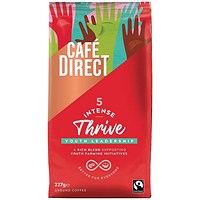 Cafe Direct Intense Roast Ground Coffee, 227g