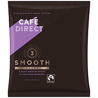 Cafe Direct Smooth Medium Roast Filter Coffee, 60g Sachets, Pack of 45