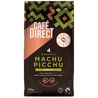 Cafe Direct Machu Picchu Whole Coffee Beans, 227g