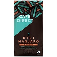 Cafedirect Kilimanjaro Coffee 227g FCR0004