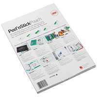 GBC Peel and Stick A3 Laminating Pouches, 250 Microns, Glossy, Pack of 100