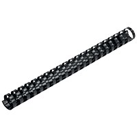 GBC Plastic Binding Combs, 21 Ring, 22mm, Black, Pack of 100