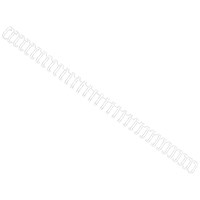 GBC Binding Wire Elements, 34 Loop, 9.5mm, White, Pack of 100