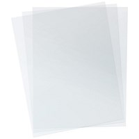 GBC HiClear PVC Binding Covers, 300 Micron, Clear, A4, Pack of 100