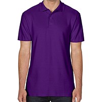 Polo Shirt, Purple, Large