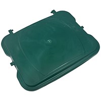 Kitchen Waste Bin Lid 7 Litre Green