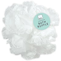Forever Beautiful Exfoliating Bath Ruffle White Pack of 24