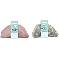 Forever Beautiful Printed Shower Cap Assorted Pack of 24