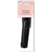 Forever Beautiful Styling Combs x4 Black Pack of 24