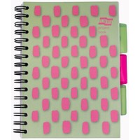 Europa Splash Project Book, A5, Ruled & Perforated, 200 Pages, Pink, Pack of 3 Europa Splash Project Book, A5, Ruled & Perforated, 200 Pages, Pink, Pack of 3