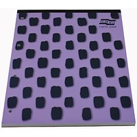 Europa Splash Refill Pad, A4, Ruled with Margin, 140 Pages, Purple, Pack of 6