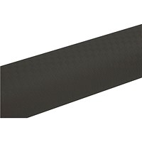 Exacompta Cogir Tablecloth, 1.2x6m Roll Embossed Paper, Black