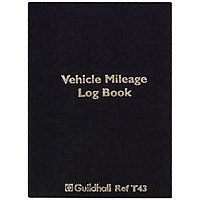 Guildhall Vehicle Mileage Log Book, 104x149mm, 60 Pages