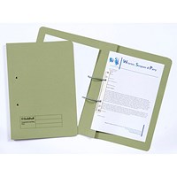 Guildhall Transfer Files, 315gsm, Foolscap, Green, Pack of 50