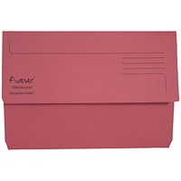 Guildhall Bright Document Wallets, Foolscap, Pink, Pack of 25