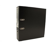 Guildhall A4 Lever Arch Files, Black, Pack of 10