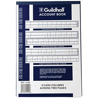 Guildhall Account Book 80 Pages 8 Cash Columns 31/8 1020